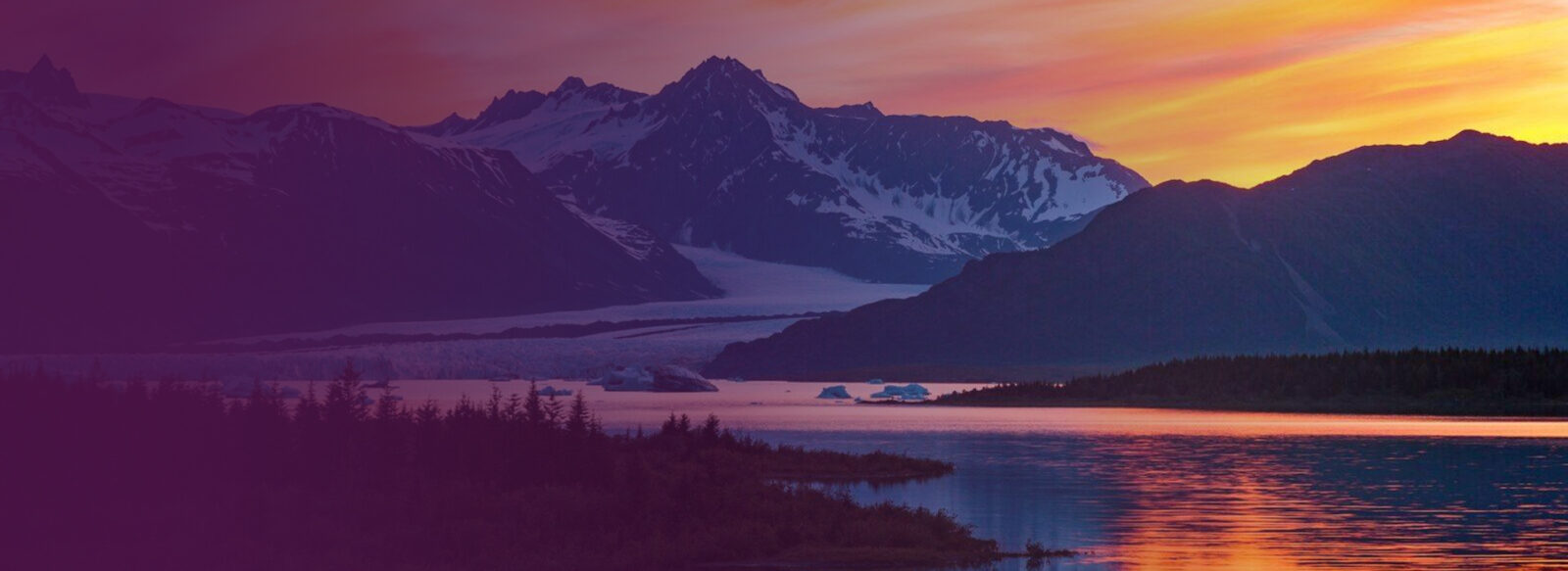 Alaska auto transport landscape photo